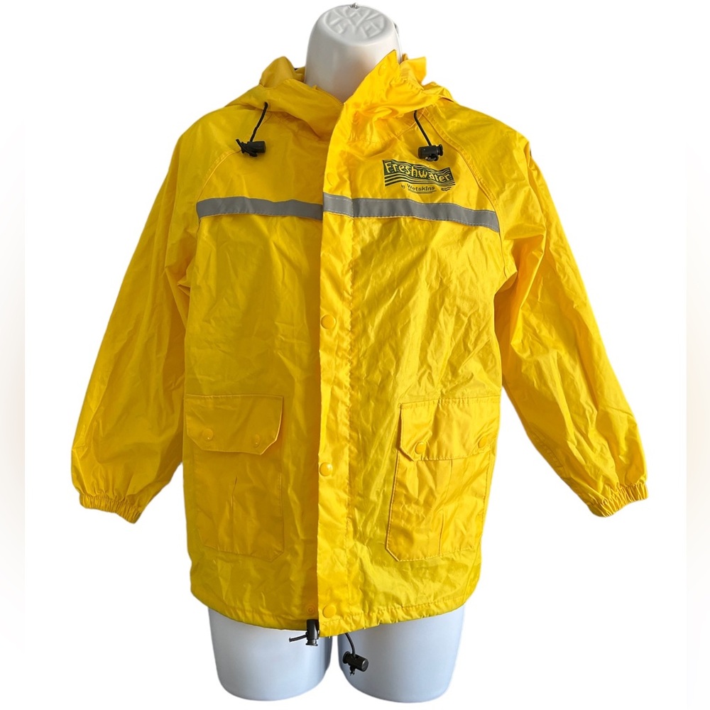 WETSKINS FRESHWATER/ yellow/Unisex/ Raincoat/ Size Kids M